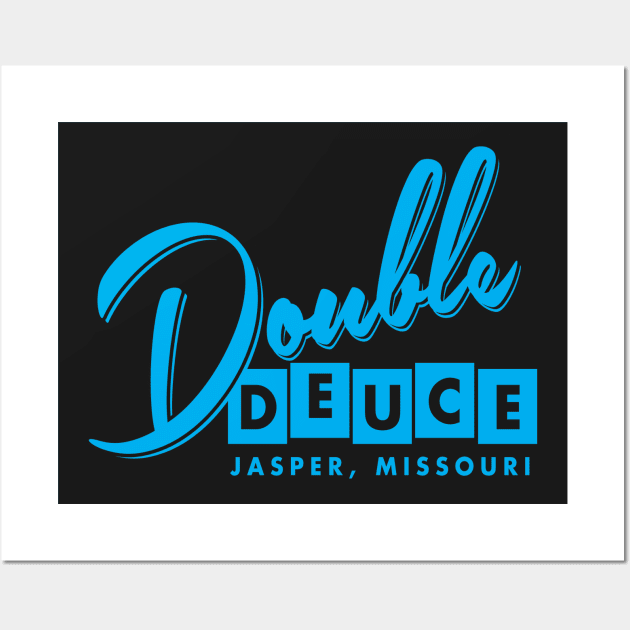 Double Deuce Wall Art by MindsparkCreative